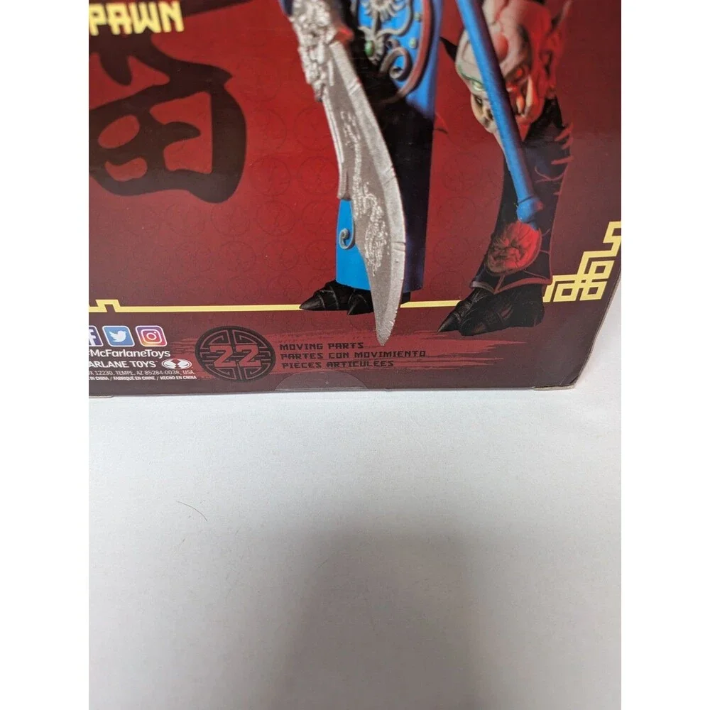 Mandarin Spawn Action Figure McFarlane Toys Gold Label Collection NIB